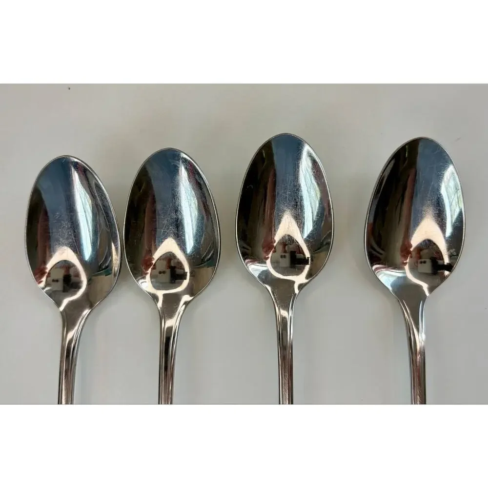 Oneida Cello Ice Tea Spoon Set of 4 (Set 1)